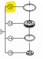 Onderdeel Senco A0200-0711 O-Ring