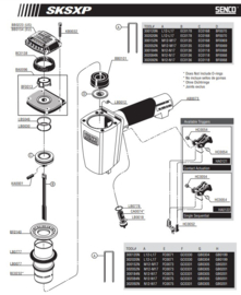 Onderdeel Senco GB0304 Feeder Assembly L