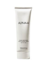 Alpha H Clear Skin Daily Face & Body Wash 185ml