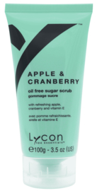 Lycon - Apple & Cranberry Sugar Scrub Tube 100ml