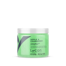 Lycon - Apple & Cranberry Sugar Scrub 520gr
