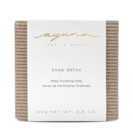 Ayuna - Soap Detox - Deeply Purifying Soap 80g