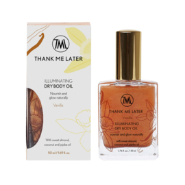 Thank Me Later - Illuminating Dry Body Oil Vanilla 50ml