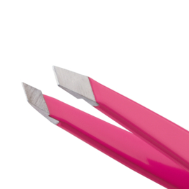 Tweezerman - Neon Pink Mini Slant Tweezer