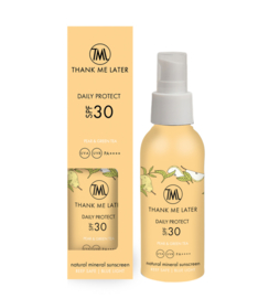 Thank Me Later - Natural Mineral Sunscreen SPF30 - Pear & Green Tea 100ml