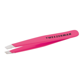 Tweezerman - Neon Pink Mini Slant Tweezer