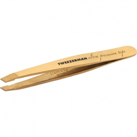 Tweezerman - Mini Slant Tweezer Ultra Precision Gold