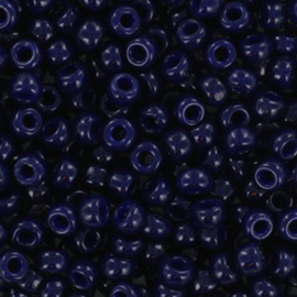 Miyuki Rocaille  8/0  - Nr 4494  - 10 grammes - Opaque dark navy blue