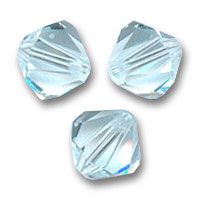 SW/128 - 4mm  Bicone Light Azore / Per 50 stuks - High Quality Crystals 