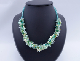 Ketting  Groene tinten ((K-120)