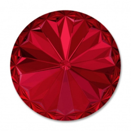 Rivoli-12/ 14mm Scarlet - Per stuk - High Quality Crystals 