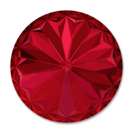 Rivoli-12/ Swarovski - 14mm Scarlet - Per stuk