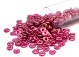 O bead  2 x 4 mm French Rose 2x4mm / KD61040 / 5 Grammes