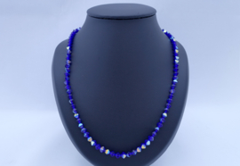 Collier Bleu Mauve (K-116)