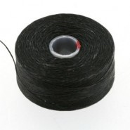 C-lon Draad (rijggaren D) , 73 meter ; 0,11mm , Zwart / KD263A