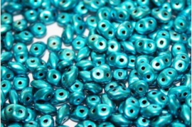 Superduo   Metalust - Turquoise  / 10 gram / KD12471