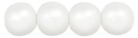 Parel  6mm Snow white  / 50 stuks / KD701