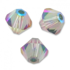 SW/125 - 4mm Bicone Paradise Shine 2X / Per 50 stuks - High Quality Crystals 