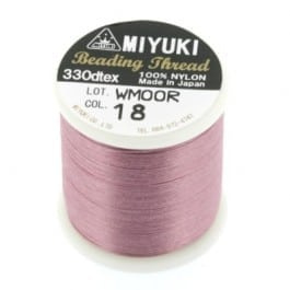 Miyuki Fil Nylon Beading thread B  -  Purple/ Lila  - 50 mètres - Nr 18