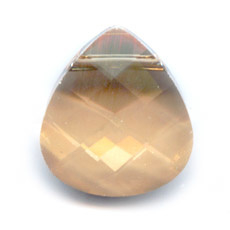 SW/KD450 Swarovski Drop 11x10mm  Golden Shadow / 2 stuks