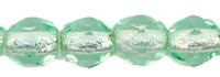 Facettes Peridot - Silver-Lined / 100 pcs / KD736