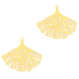 Pendentif feuille Or / 2 pièces / KD62250