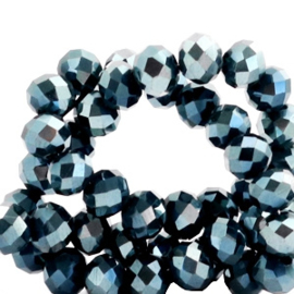 Montana blue-top shine 4x3mm / ± 150 pièces / KD51543