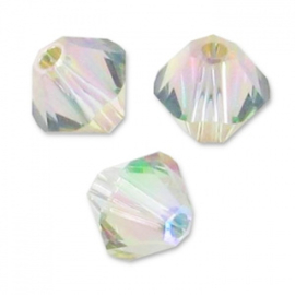 SW/26 - 3mm Swarovski  Bicone 5328 Paradise Shine  / Per 50 stuks