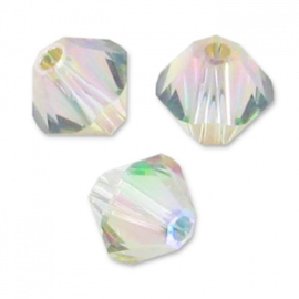 SW/103 - 4mm  Toupie Paradise Shine   / Par 50 pièces - High Quality Crystals
