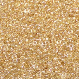 Miyuki Roc 15/0 nr 0234 - 5 grammes / Sparkle Metallic Gold-Lined Crystal 