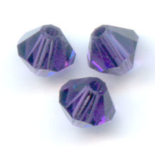 SW/118 - 4mm Bicone  5328 Purple Velvet  / Per 50 stuks - High Quality Crystals 