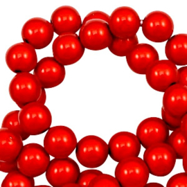 Rouge Miracle Beads Ca 4mm / ±  100 pièces / KD47381