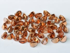 Pinch beads 5 x 3 mm Crystal Sunset / 10 grammes / KD60001
