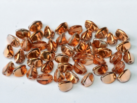 Pinch beads 5 x 3 mm Crystal Sunset / 10 gram / KD60001