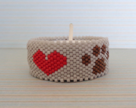 Pattern Tea light Cover Petloss