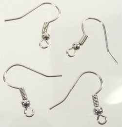 Boucles d'oreilles,  20x18mm  / 40 pièces / K246A