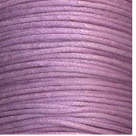 Cordon cire Lilas 1mm  / Ca 5 mètres / KD3005