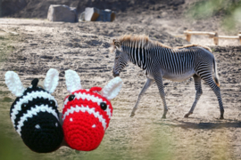 Sleutelhanger Zebra