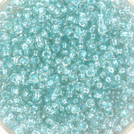 Miyuki Rocaille  11/0  - Nr  3638  - 10 gram - Fancy lined soft aqua