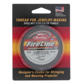 Fireline - Fused Braid 0.12 mm (6LB) Crystal / Rouleaux de  50 mètres