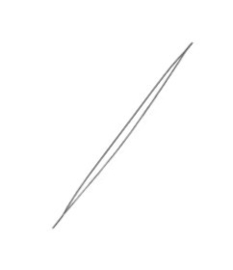 Aiguille faufilage Big-Eye Needle Beadsmith 5,4cm  / Par pièce / KD8000