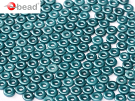 O bead Alabaster Pastel Petrol / 5 grammes / KD60018