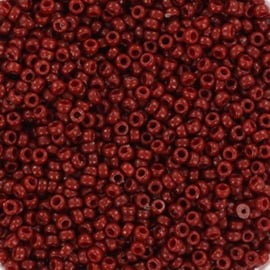 Miyuki Rocaille 15/0 -  Nr 4470 -  5 grammes - Duracoat opaque maroon