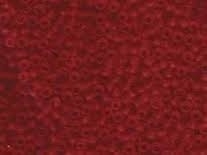 Miyuki Rocaille 8/0 Nr 0141F - 10 gram / Matte transparent red