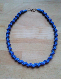 Spiraal Ketting met Miracle Beads -  Gemaakt door Sonja D.R.