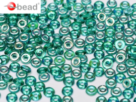 O bead Emerald AB 2x4mm / 5 gram / KD60019