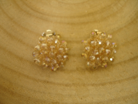 Boucles d’oreilles clips Golden Shadow   (O-104)