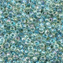 Miyuki Roc  8/0  nr 0263 - Crystal seafoam lined / 10 grammes