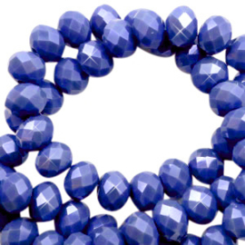 Facettes belu cobalt  4x3mm / +/- 130 pièces / KD70158