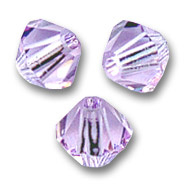 SW/24 - 3mm Bicone Violet  / Per 50 stuks - High Quality Crystals 
